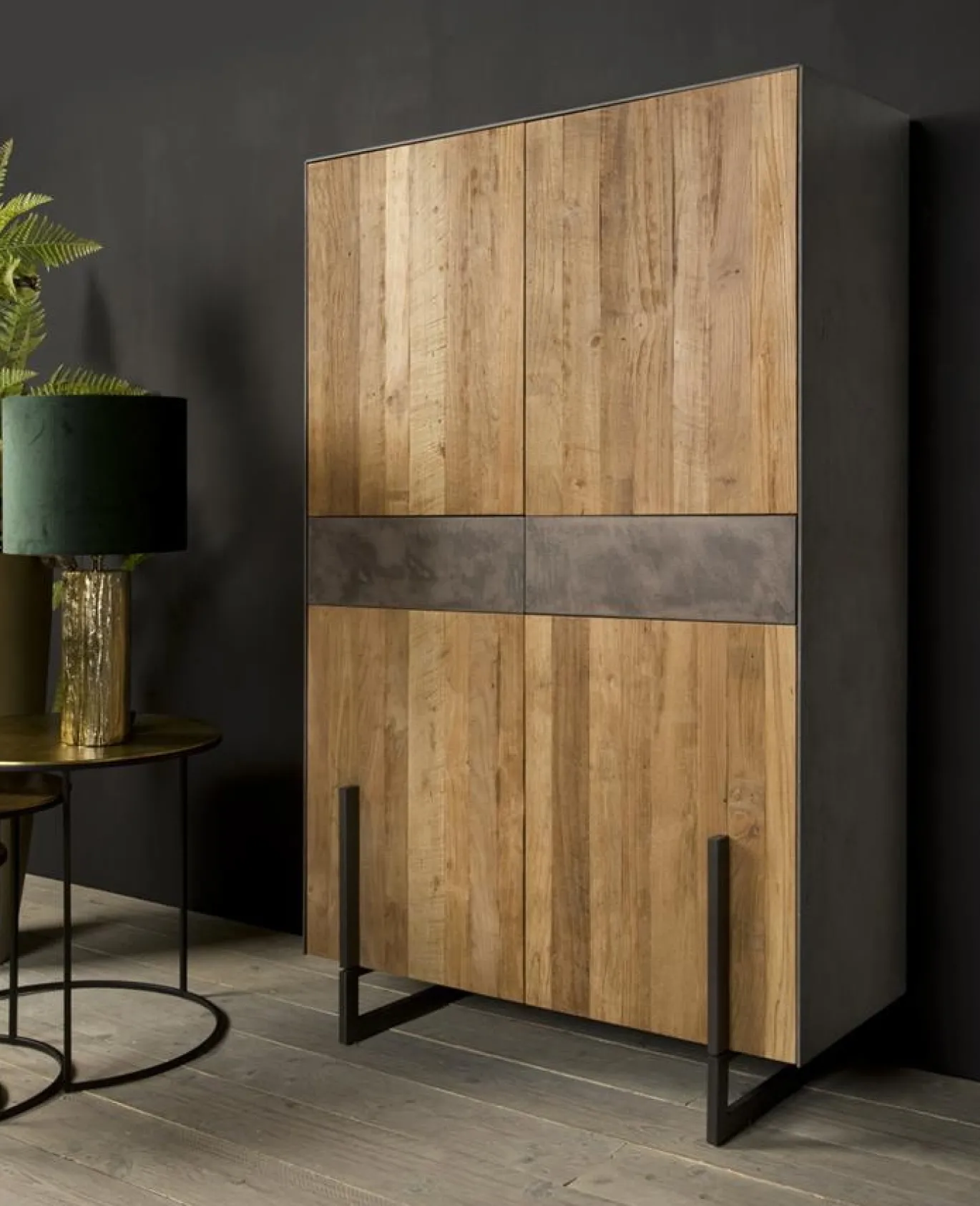 Tower Living Opbergkast Ora 112cm Bruin