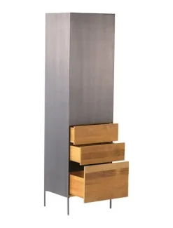 Tower Living Opbergkast Pandora (linksdraaiend) Bruin