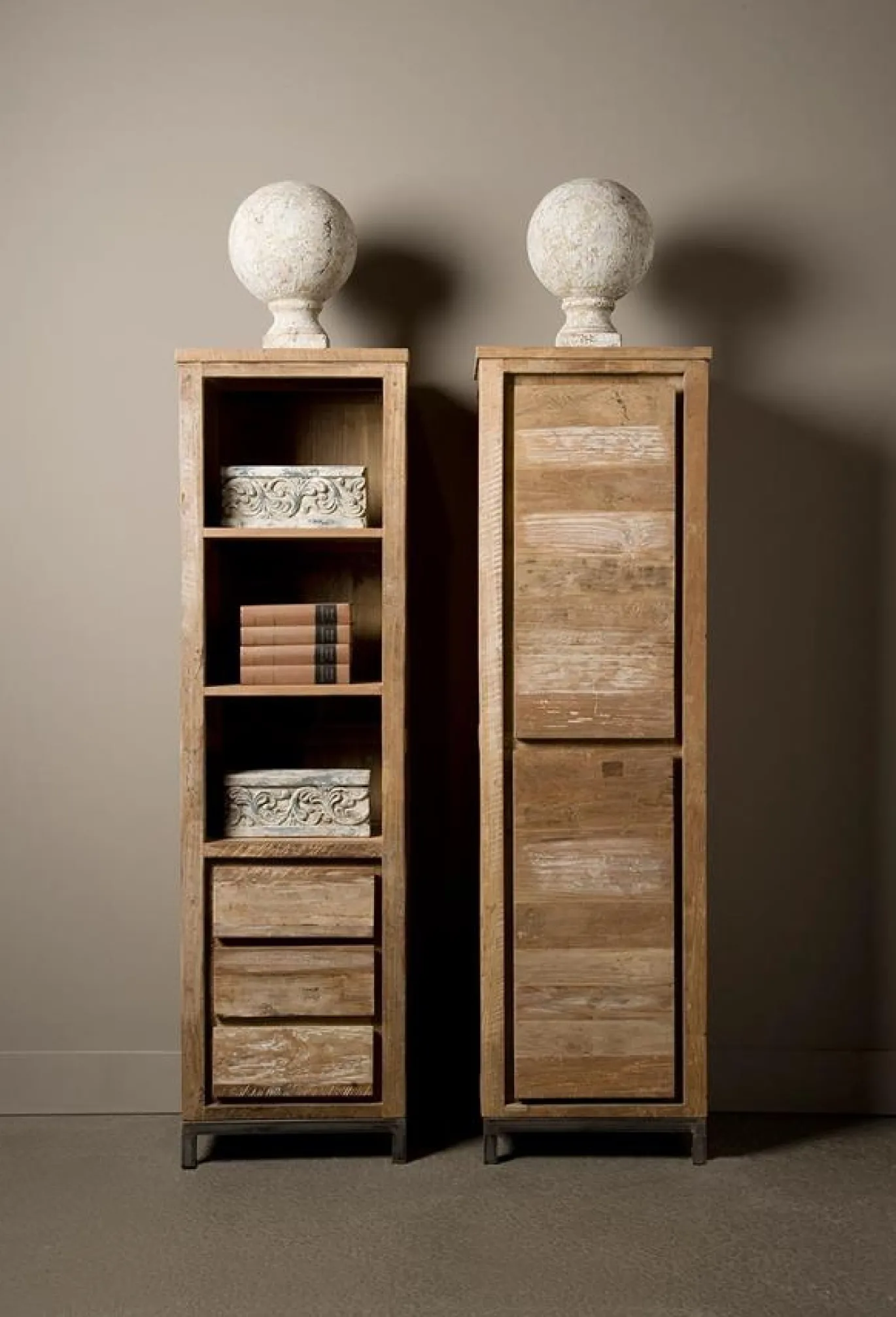 Tower Living Opbergkast Venetie 50cm Bruin