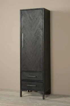 Tower Living Opbergkast Ziano 55cm Zwart Rechts