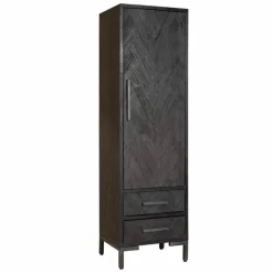 Tower Living Opbergkast Ziano 55cm Zwart Rechts