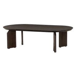Tower Living Salontafel Allure Donkerbruin 140cm