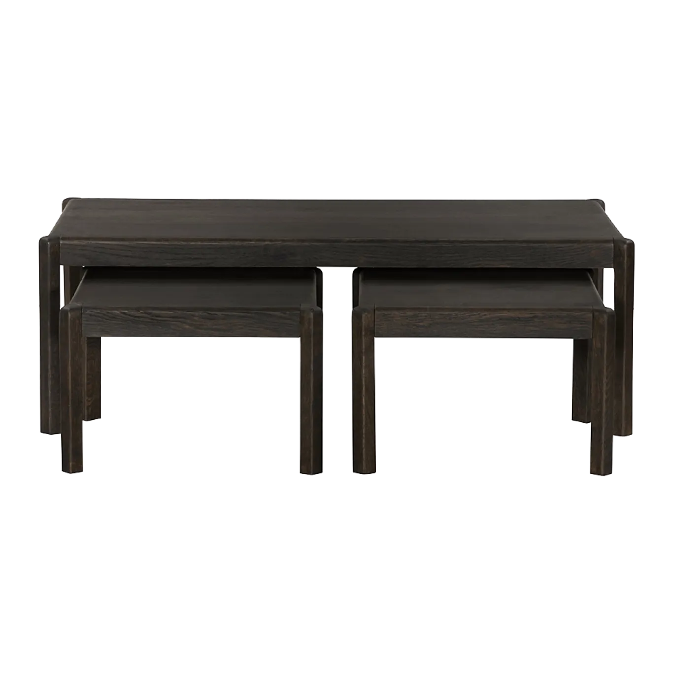 Tower Living Salontafel Amalfi En Bijzettafelset Basalt Vanaf 50cm
