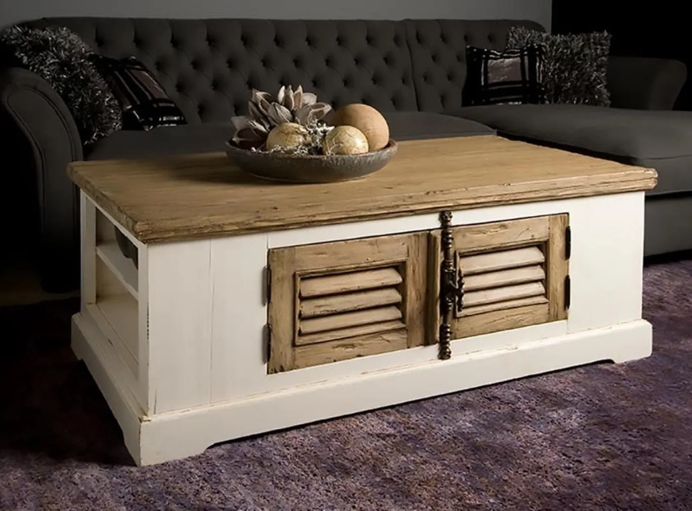 Tower Living Salontafel Amanda 135cm Wit