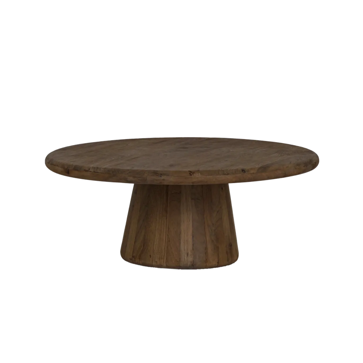 Tower Living Salontafel Asti Rond Bruin 90cm