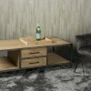 Tower Living Salontafel Luna Bruin