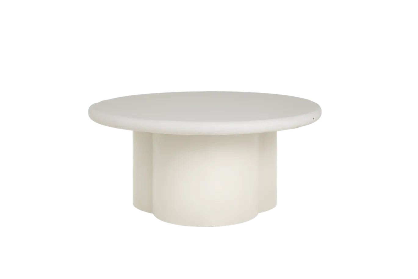 Tower Living Salontafel Melzo Rond Wit 90cm