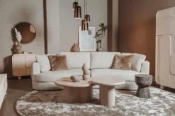 Tower Living Salontafel Melzo Rond Beige 90cm