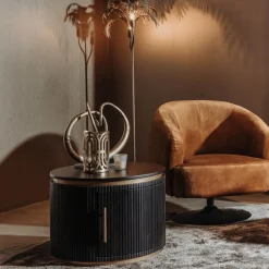 Tower Living Salontafel Rivello 60cm Zwart