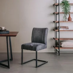 Tower Living Stoel Ferro Stof Savannah Antraciet