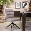 Tower Living Stoel Rosora Beige (draaibaar)