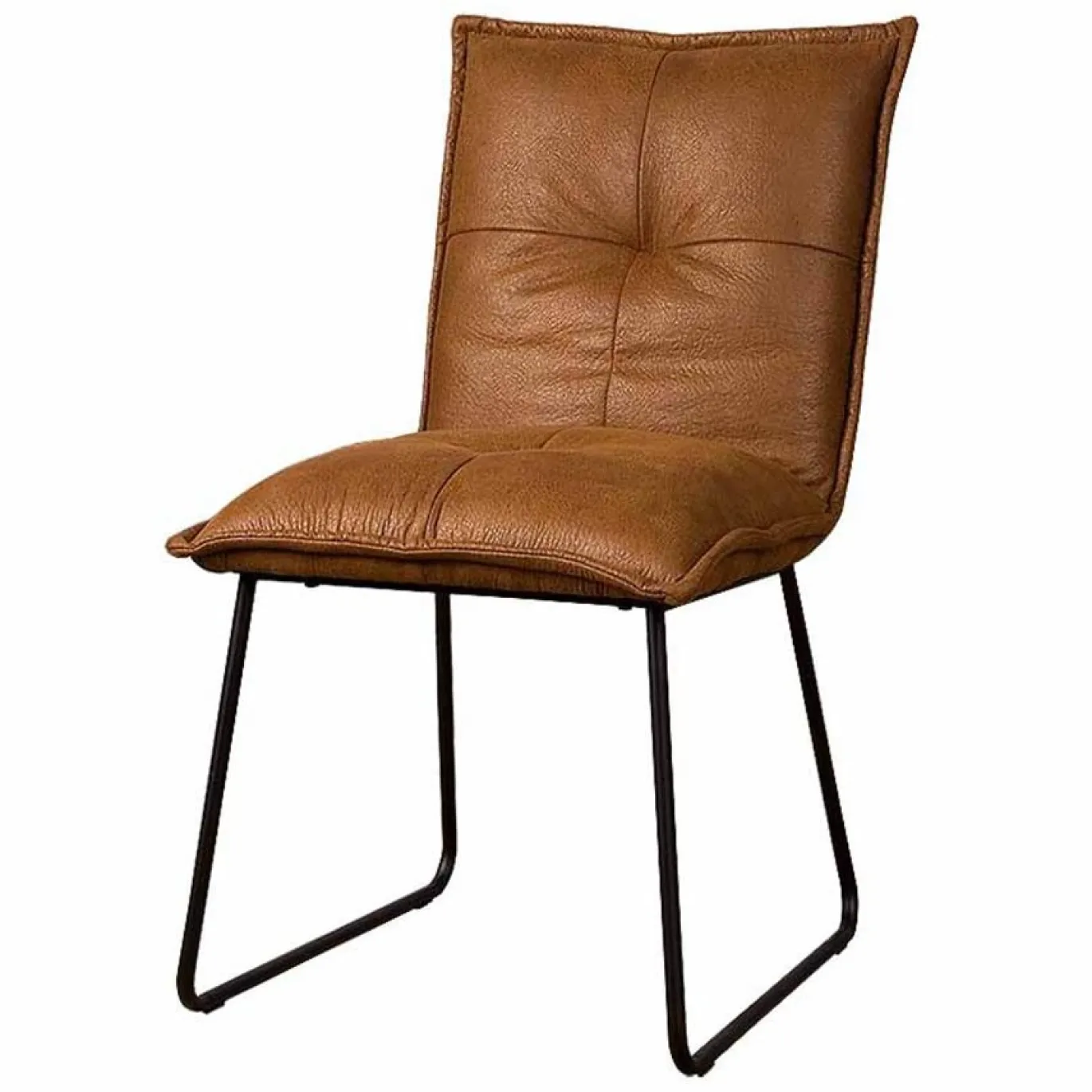 Tower Living Stoel Seda Stof Cherokee 8 Cognac