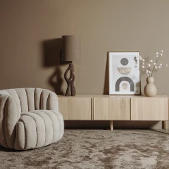 Tower Living Tv-meubel Amalfi Whitewash 180cm