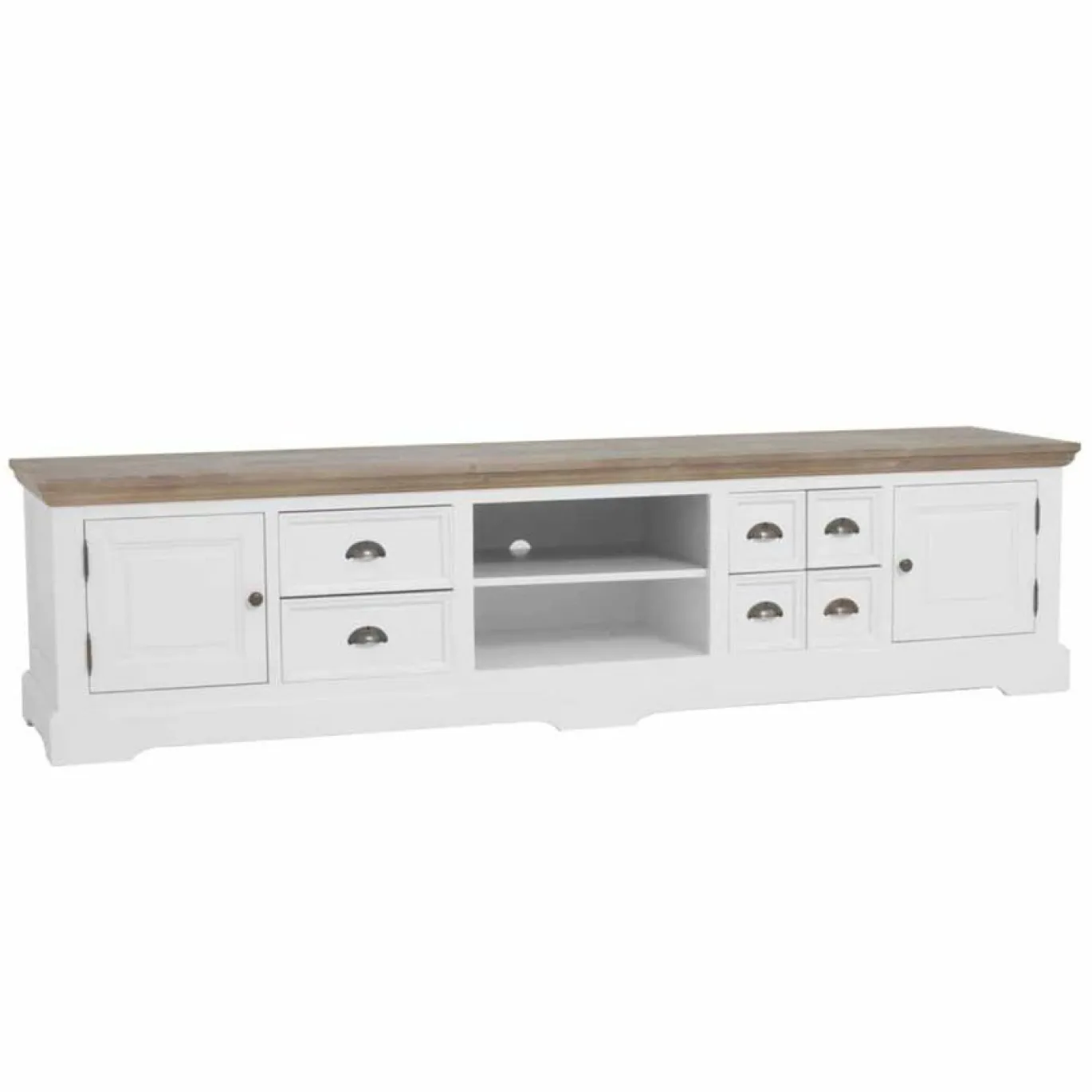 Tower Living Tv-meubel Fleur 220cm Wit