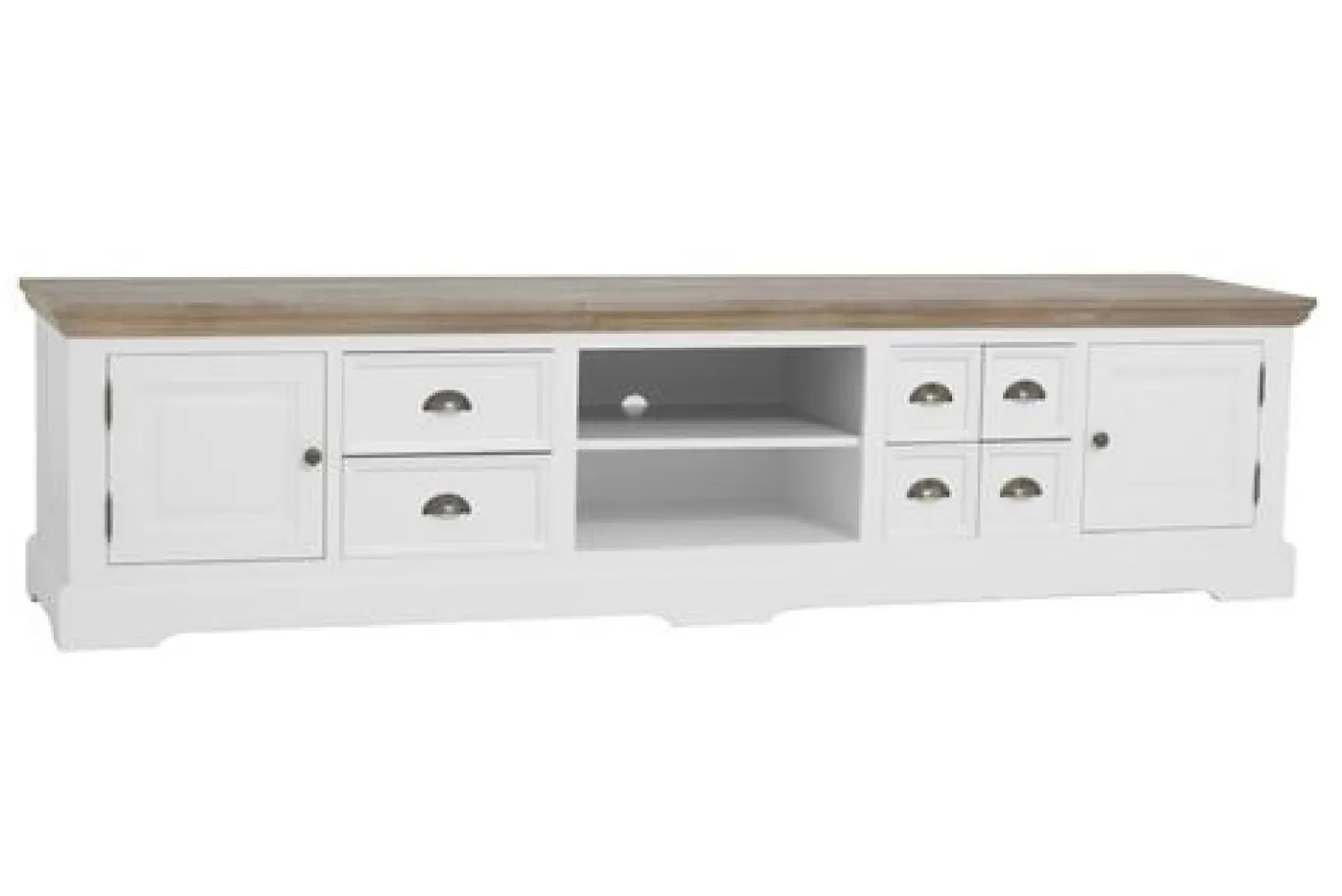 Tower Living Tv-meubel Fleur 220cm Wit