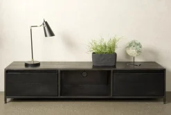 Tower Living Tv-meubel Paterno 180cm Zwart