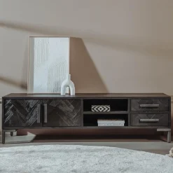 Tower Living Tv-meubel Ziano 185cm Zwart