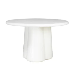 Tuintafel Boaz Rond Off-White 120cm - Giga Meubel