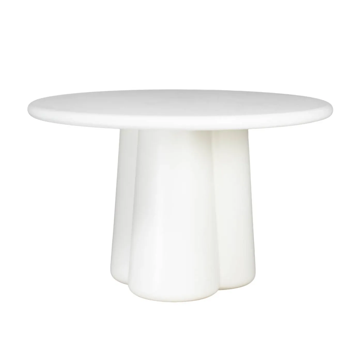 Tuintafel Boaz Rond Off-White 120cm - Giga Meubel