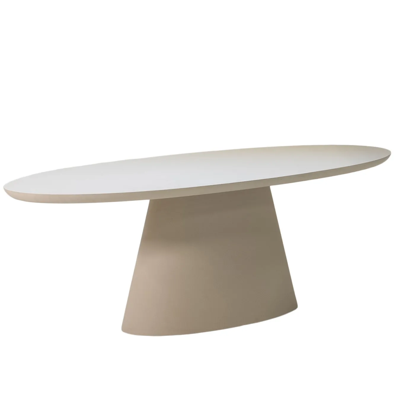 Tuintafel Cleo Ovaal Beige 160cm - Giga Meubel