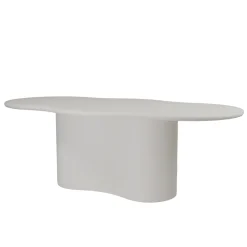 Tuintafel Jessie Organisch Off-White 220cm - Giga Meubel