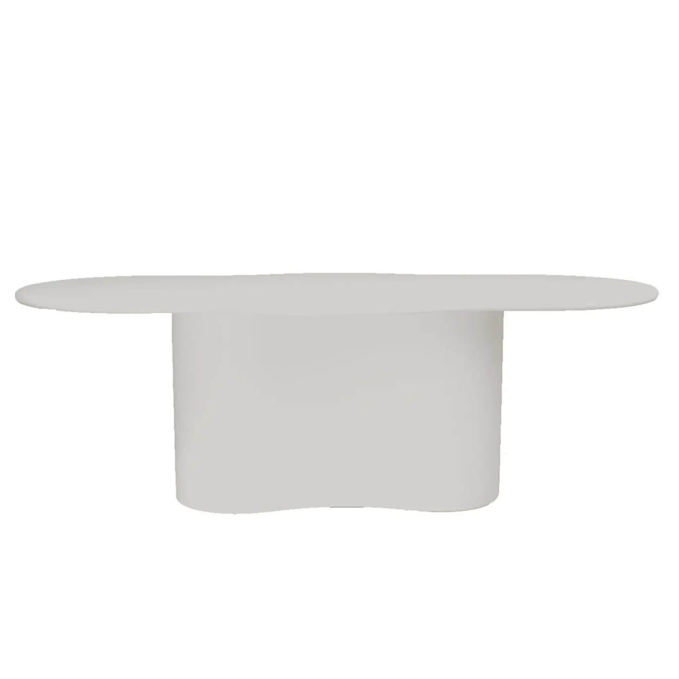 Tuintafel Jessie Organisch Off-White 220cm - Giga Meubel