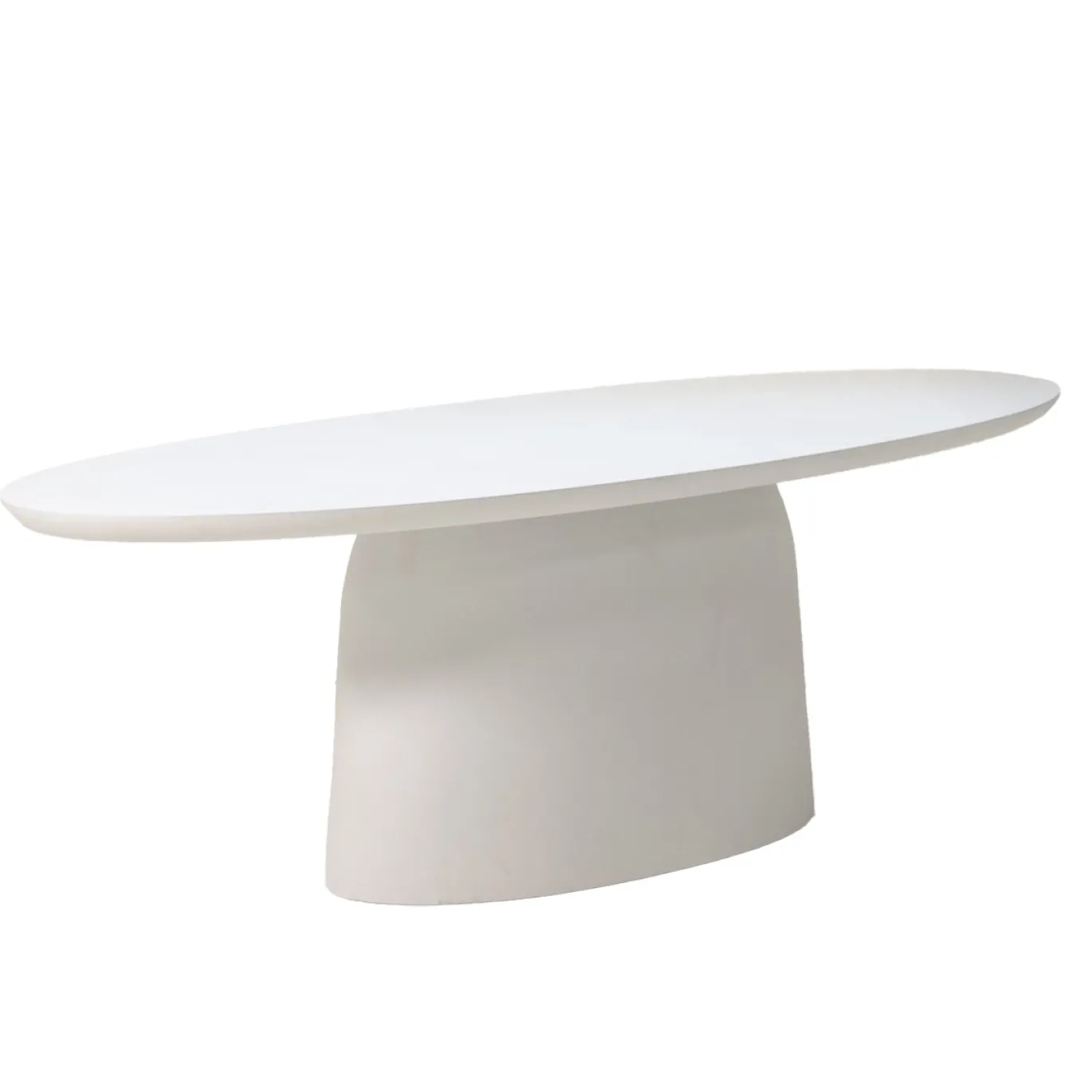 Tuintafel Myrna Ovaal Wit 300cm - Giga Meubel