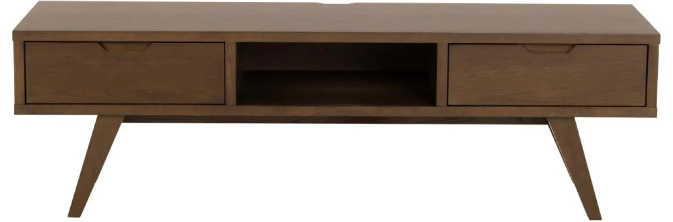 Tv-meubel Annie Eikenfineer Smoke 150cm - Giga Living
