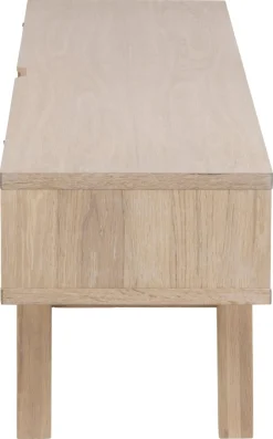 Tv-meubel Annie Eikenfineer Wit 150cm - Giga Living