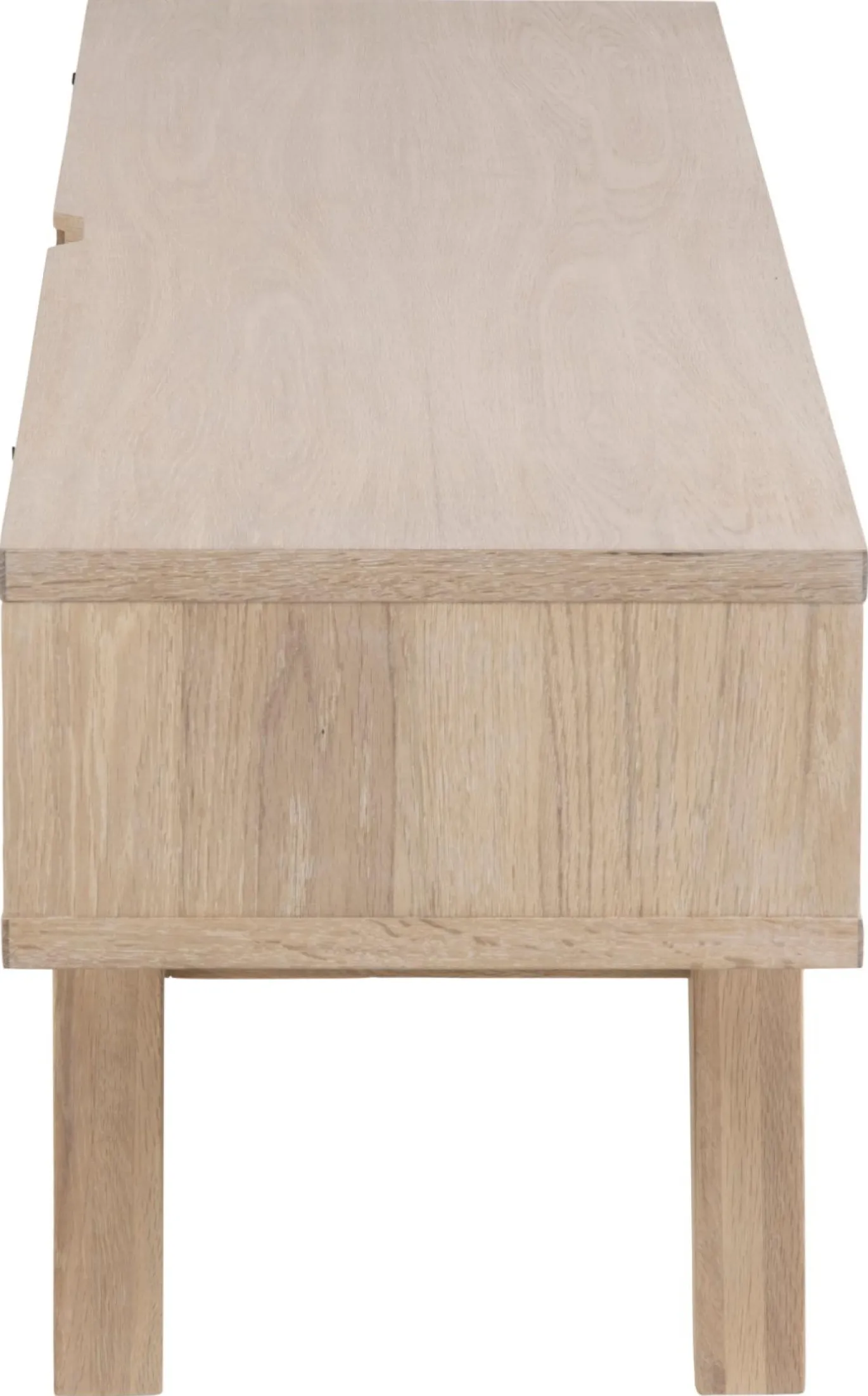Tv-meubel Annie Eikenfineer Wit 150cm - Giga Living