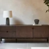 Tv-meubel Arun Espresso Oil 160cm - Giga Living