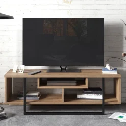 Tv-meubel Asal Naturel/Zwart 120cm