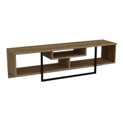 Tv-meubel Asal Walnoot/Zwart 150cm