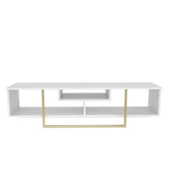 Tv-meubel Asal Wit/Goud 150cm