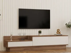 Tv-meubel Barko Beige/Bruin 160cm