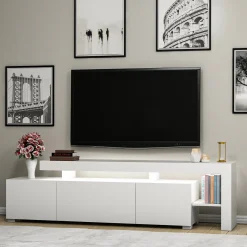 Tv-Meubel Beliz Melamine Wit