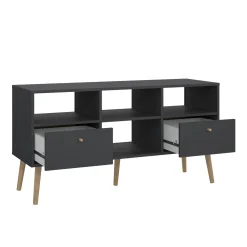 Tv-meubel Bodo Matgrijs - Giga Living