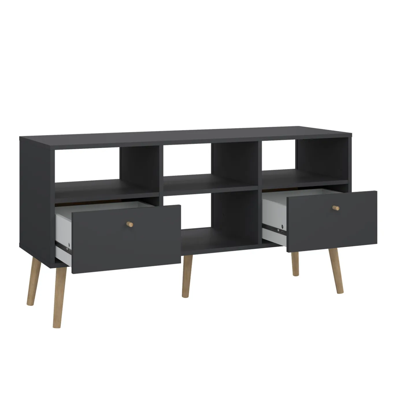Tv-meubel Bodo Matgrijs - Giga Living