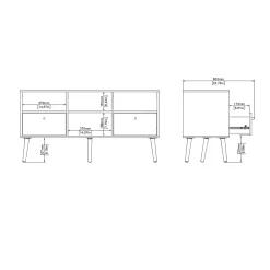 Tv-meubel Bodo Wit - Giga Living