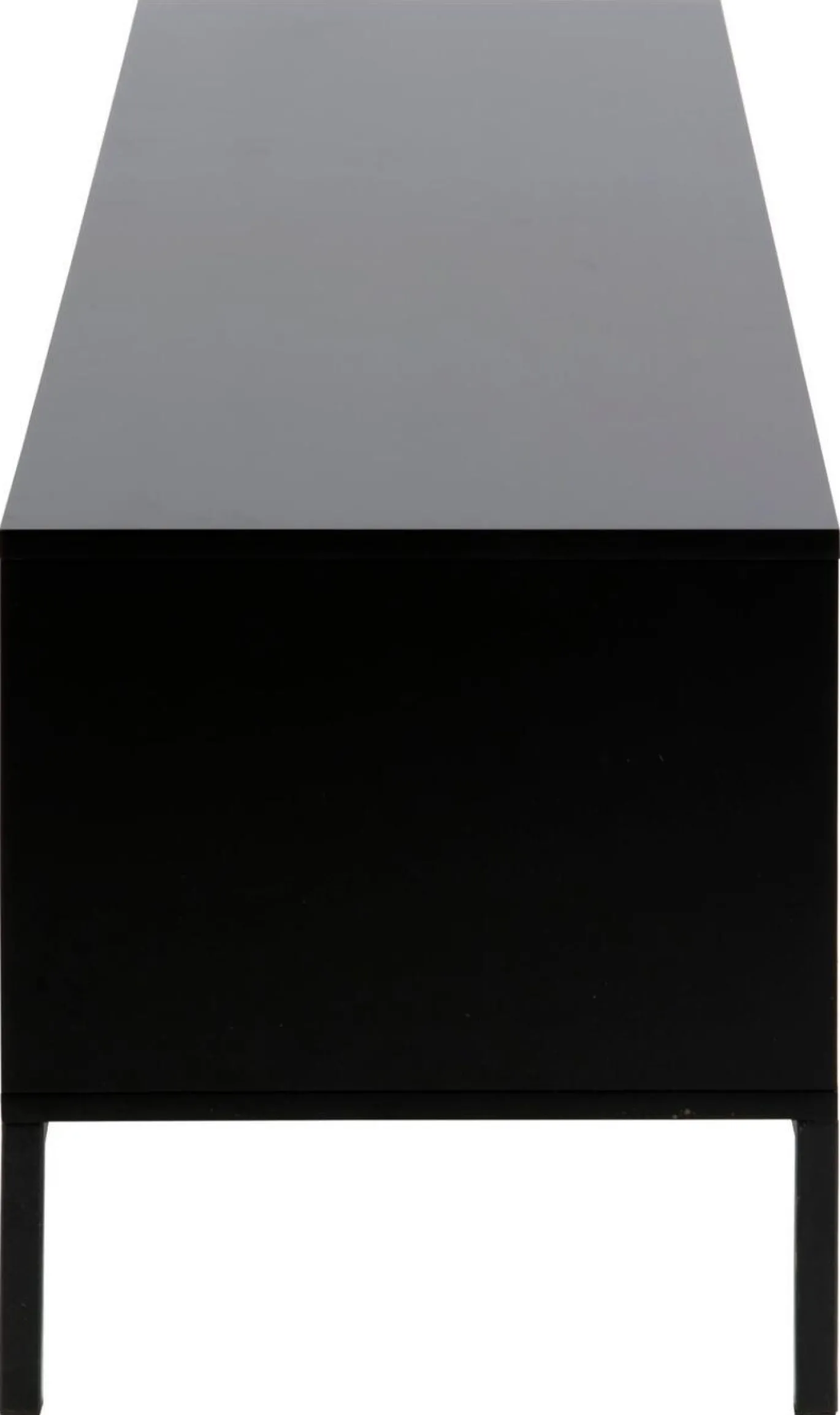 Tv-meubel Bronx MDF Zwart/Naturel 140cm - Giga Living