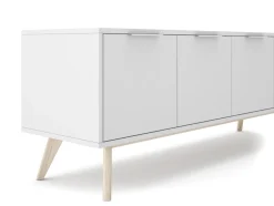 Tv-meubel Campus 4d Wit Wax - Giga Meubel