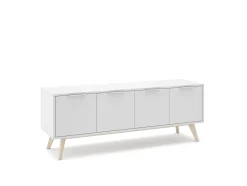 Tv-meubel Campus 4d Wit Wax - Giga Meubel