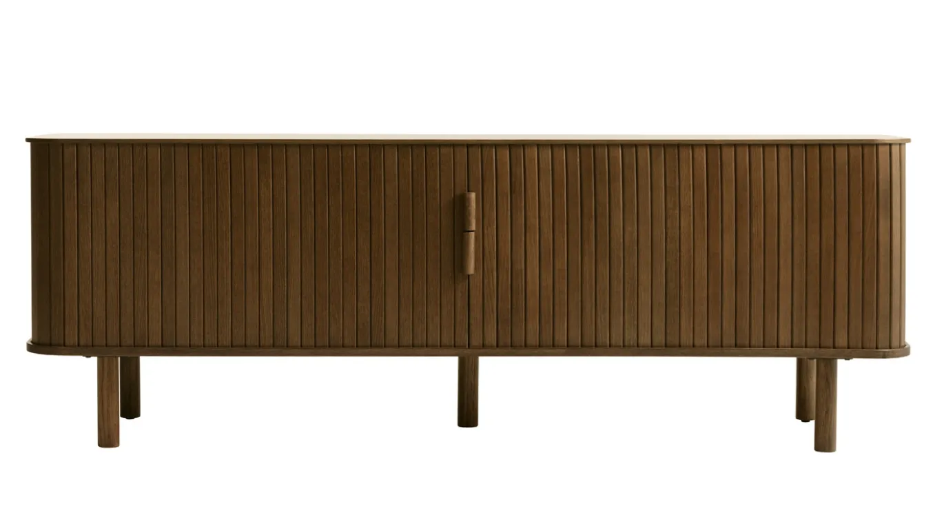 Tv-meubel Cavo Smoked Eiken 160cm - Giga Living