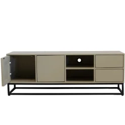 Tv-meubel Cervi Taupe 140cm - Giga Meubel