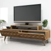 Tv-meubel City Bruin 140cm