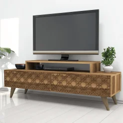 Tv-meubel City Bruin 140cm