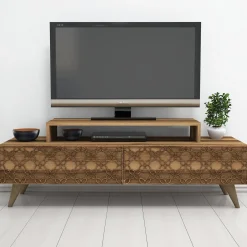 Tv-meubel City Bruin 140cm