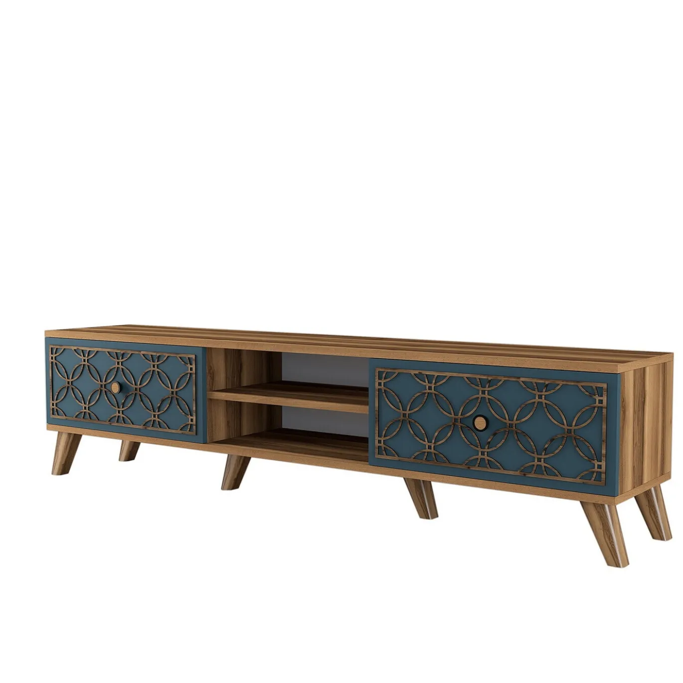 Tv-Meubel Class Melamine Walnoot Chalcedony