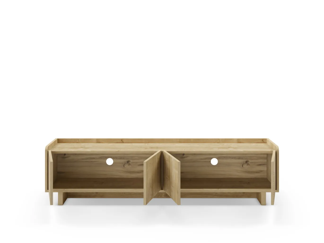 Tv-meubel Daira 4d 180cm Eiken - Giga Meubel