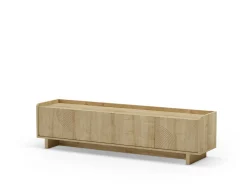 Tv-meubel Daira 4d 180cm Eiken - Giga Meubel
